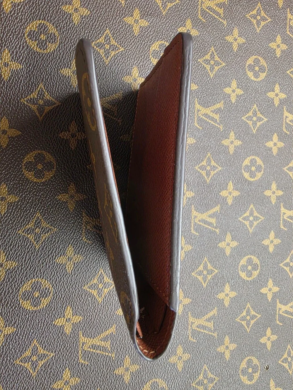 Louis Vuitton Multiple Wallet Monogram Canvas Bifold Wallet - Brown/Gold